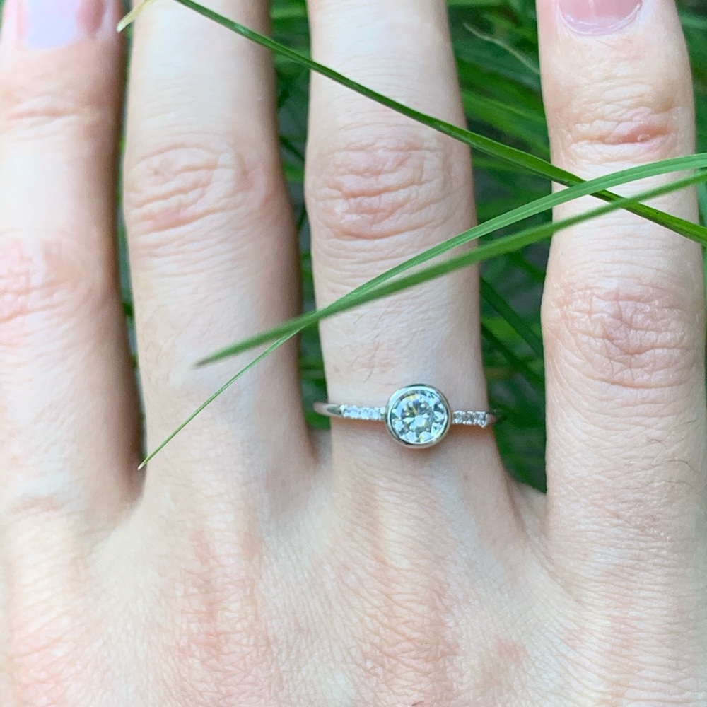 Gorgeous Ring 925 silver White sapphire - Picture 6 of 6